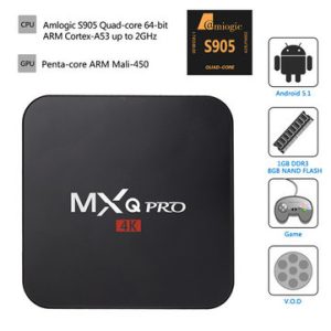 ANDROID MINI TV BOX MXQ PRO 4K