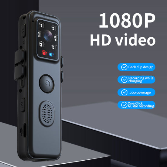 Full 1080P High Quality Mini Night Vision WiFi Wearable Body Worn Spy Camera - Image 4