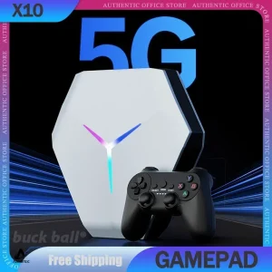 32gb X10 Game Box HD Video Game Console Classic Gaming Console System 64/128gb 4k Support Tv Box for Gifts