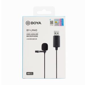 Boya BY-LM40 USB Lavalier Microphone