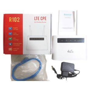 LTE CPE R102 4G Wireless Sim Supported Wifi Router
