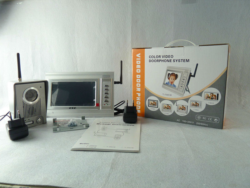 Wireless Color Video Door Phone Wireless 9" LED screen - Image 2