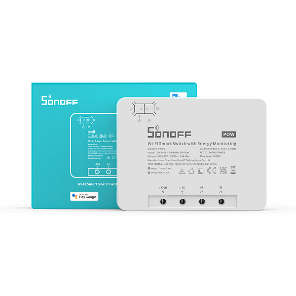 SONOFF POW R3 25A 5500W High Power Smart Switch - Image 4
