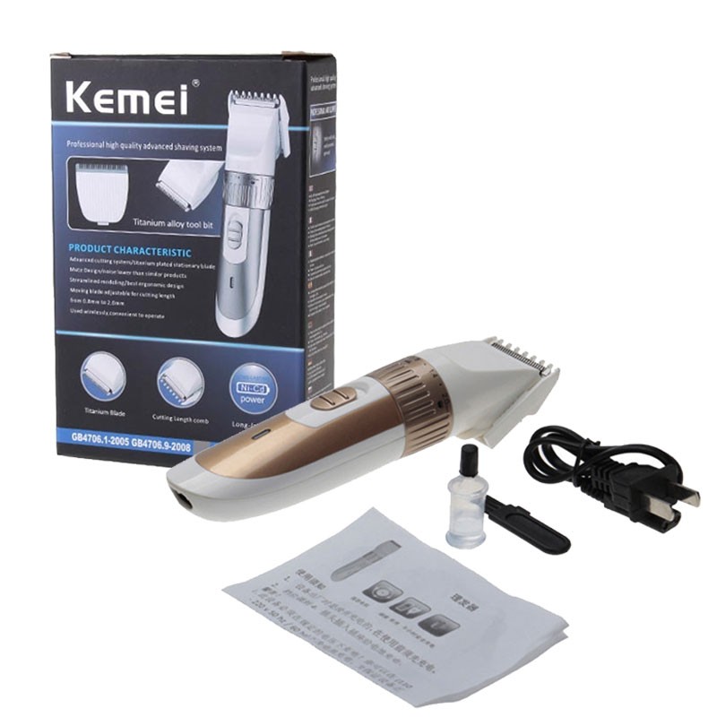 Kemei Rechargeable Hair Clipper And Trimmer Km 9020 - Image 3