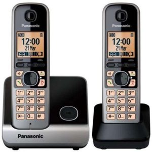 Panasonic KX-TG6712 Dual Set Cordless Phone