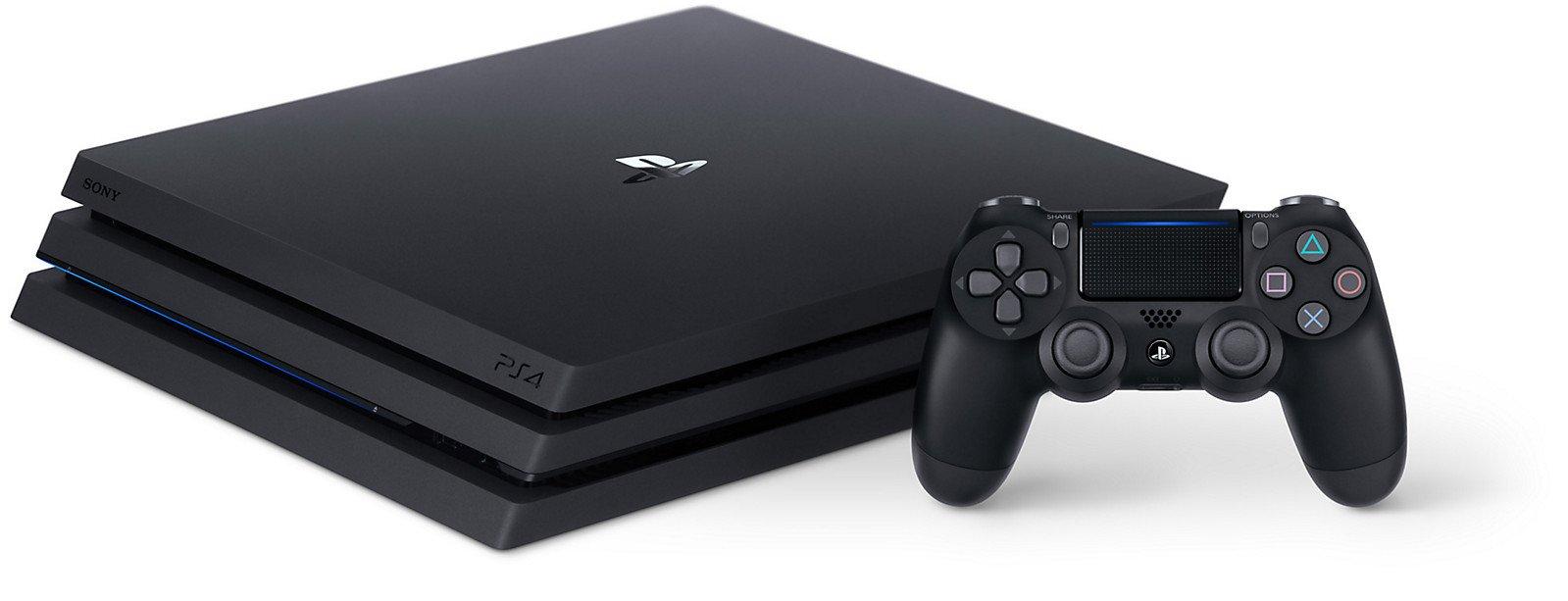 Sony PS4 Pro Jet Black 1TB Gaming Console with 1x Wireless Controller - Image 2