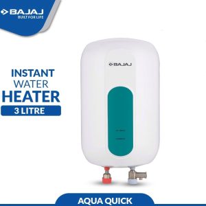 Bajaj Aquaquick Instant Water Heater 3L 3KW Compact Design