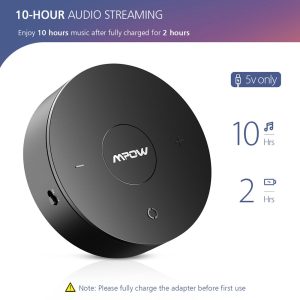 MPOW Best Performing 2-In-1 Bluetooth Audio Transmitter & Receiver
