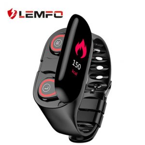 LEMFO M1 Smart Watch With Bluetooth Headphone Support Android IOS