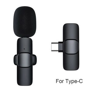 K8 Wireless Lavalier Microphone Portable Mini Mic