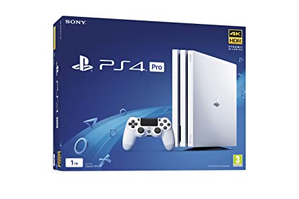 Sony PS4 Pro Jet Black 1TB Gaming Console with 1x Wireless Controller