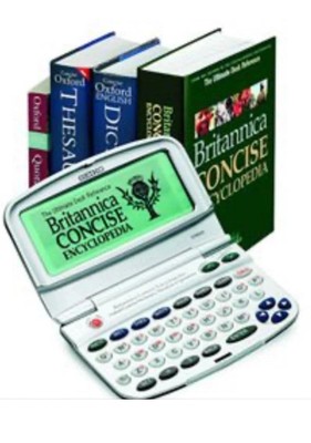 Seiko Britannica Concise Encyclopedia Plus Dictionary, Thesaurus - ER8000