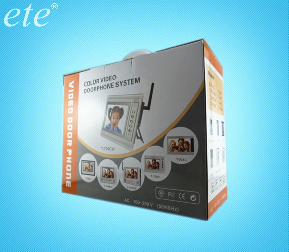 Wireless Color Video Door Phone Wireless 7" LED screen - Image 3
