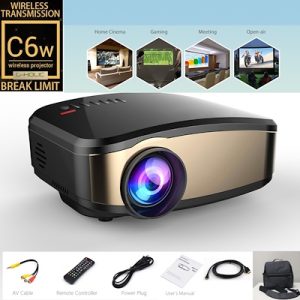 Mini Led Wifi Projector C6