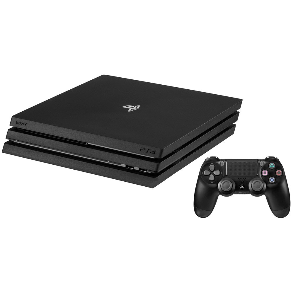 Sony PS4 Pro Jet Black 1TB Gaming Console with 1x Wireless Controller - Image 3