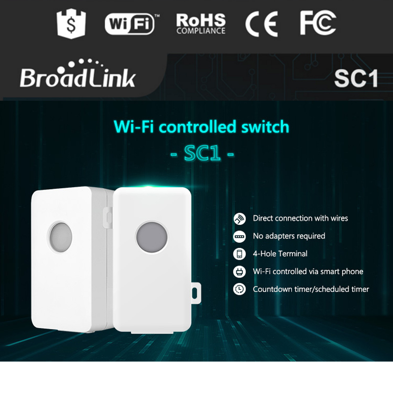 2Pcs Broadlink SC1 Wifi Controller Smart Home Switch - Image 3