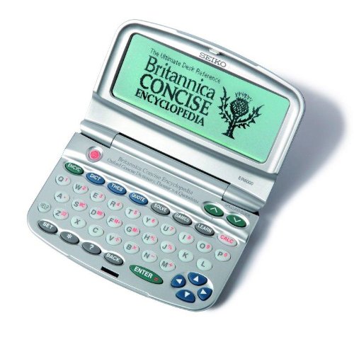 Seiko Britannica Concise Encyclopedia Plus Dictionary, Thesaurus - ER8000 - Image 2