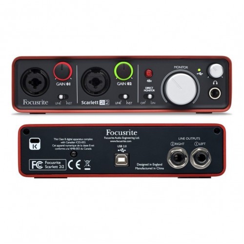 Focuslite Audio Interface Scarlett 2i2 3rd Generation - Image 3