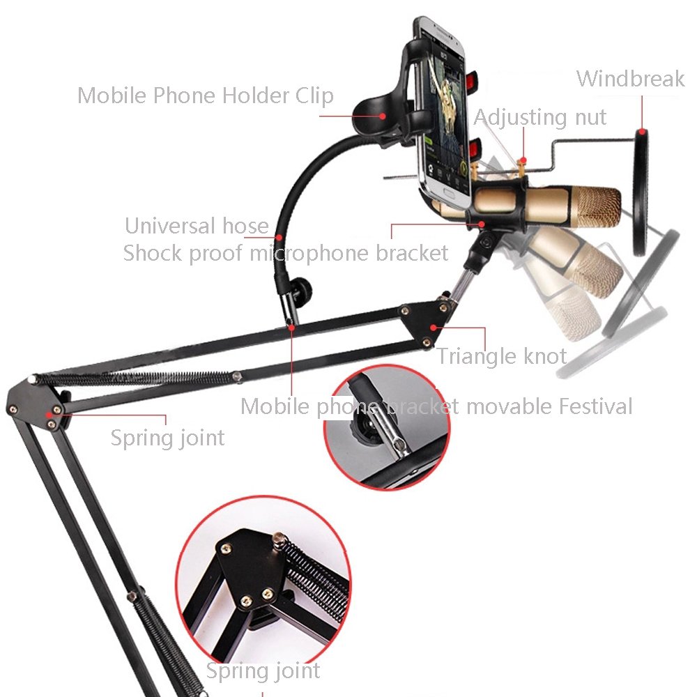 Remax RM-CK100 Mobile Recording Stand - Image 2
