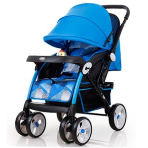 BAOBAOHAO C3 Two Way Baby Stroller Cum Rocker BBH109 - Blue