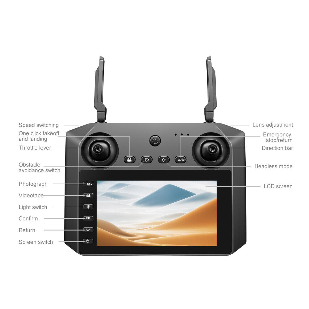 Drone Wifi GPS Foldable RC Quadcopter Brushless M33 MAX - Image 5