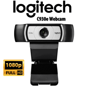 Webcam C930e Logitech Full HD 1080p/30fps, 90°FoV, 4x Zoom
