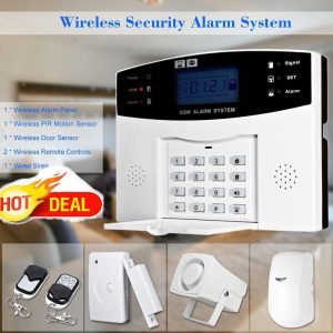 GSM Wireless Theft Security Alarm System
