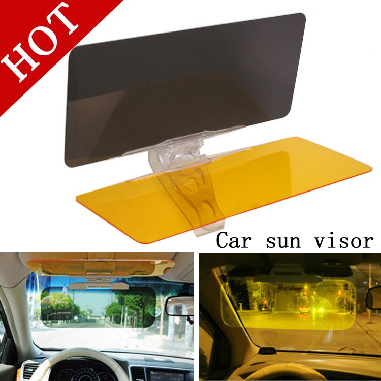 Golden HD Vision Visor for Car - Image 2