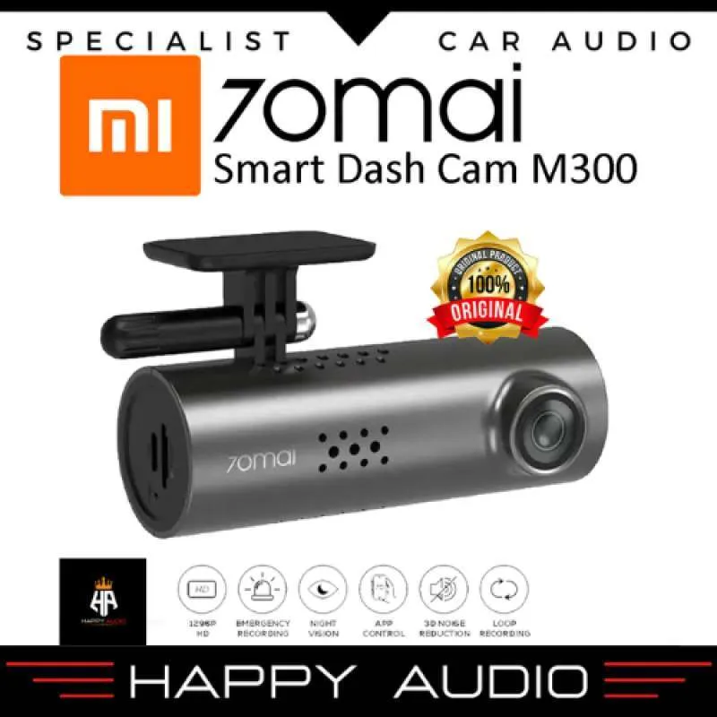 70mai M300 DashCam, 1296P Full HD+, 3D-DNR, WDR, G-Sensor - Image 4