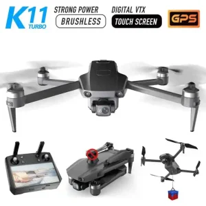 Drone Camera Turbo 8K RC 3-Axis Gimbal GPS 5G K11