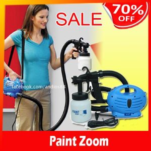 Paint Zoom Professional Electric Paint Sprayer - Multicolor