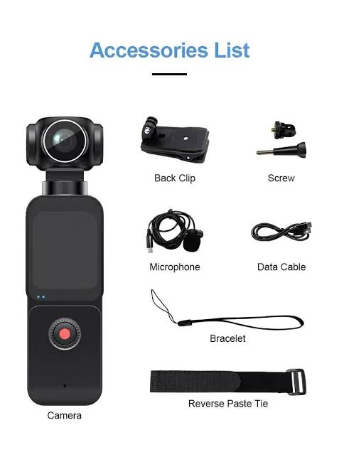 Dgs OX3 Pocket Action Camera